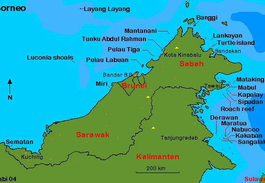Brunei & Sabah