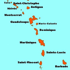 St Barthelemy, St Vincent, Grenade