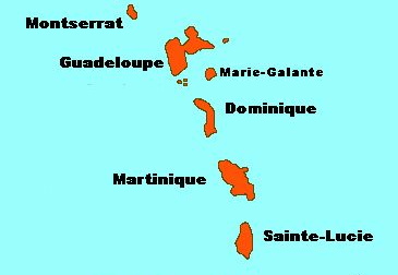 St Barthelemy, St Vincent, Grenade