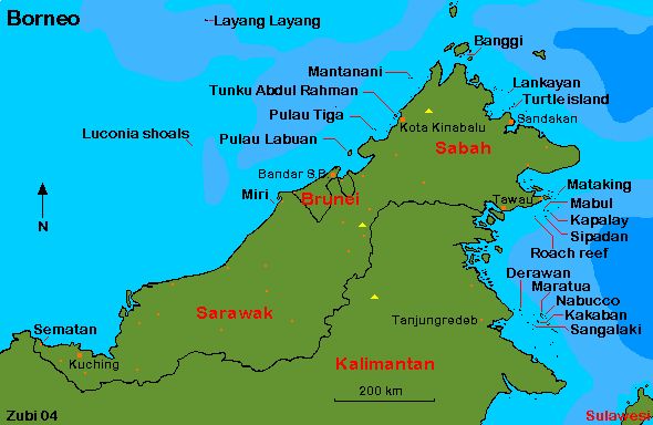 Brunei & Sabah